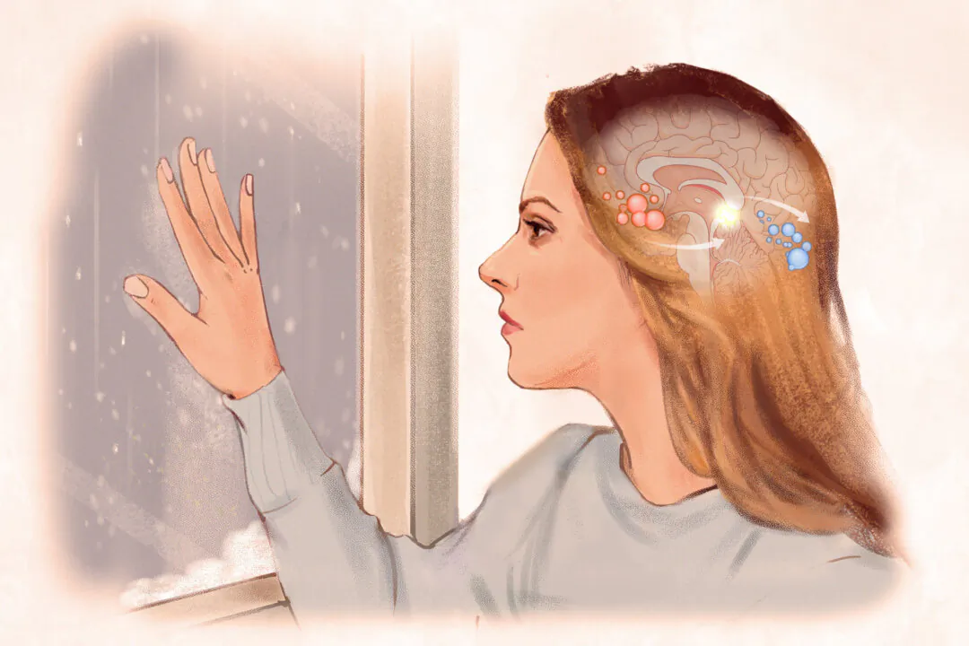 Seasonal affective disorder is a condition involving seasonally induced mood changes. (Illustration by Fei Meng)