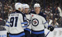 Ehlers Scores 3 Goals to Lead Jets to 6-2 Win Over Blue Jackets to Improve to 6-0-0 on the Road