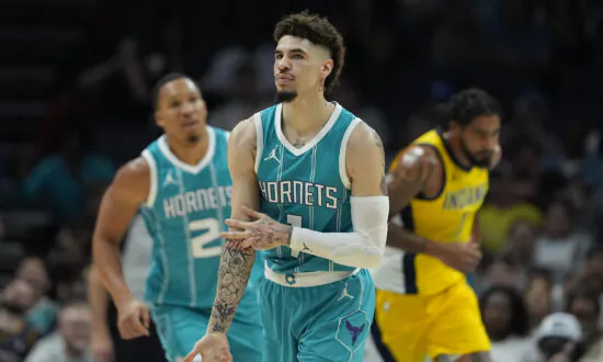 Ball Scores 31 Points, Miller Has 29 to Help the Hornets Beat the Pacers, 103-83