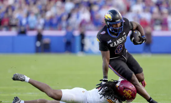 Devin Neal Sets Kansas Career Rushing Records in 45–36 Victory Over No. 17 Cyclones