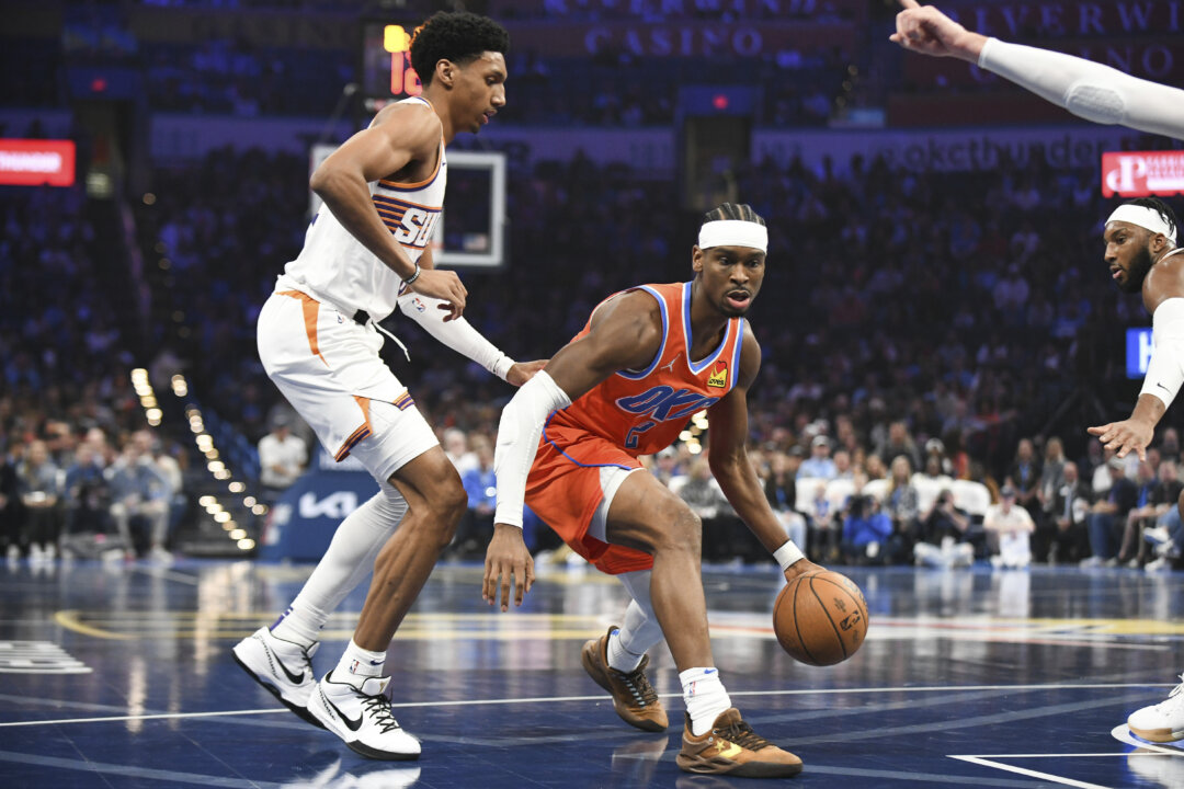 Shai Gilgeous-Alexander Scores 28 Points, Thunder Beat Suns 99-83 in NBA Cup