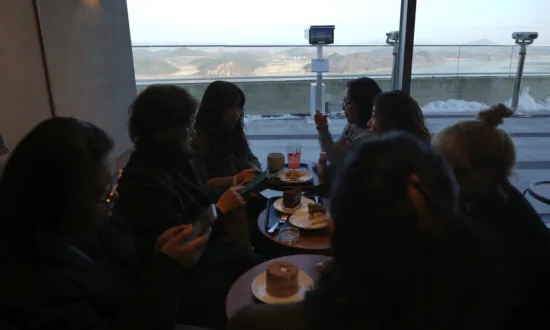 Customers at This Starbucks Can Sip Coffee and Observe a Quiet North Korean Village