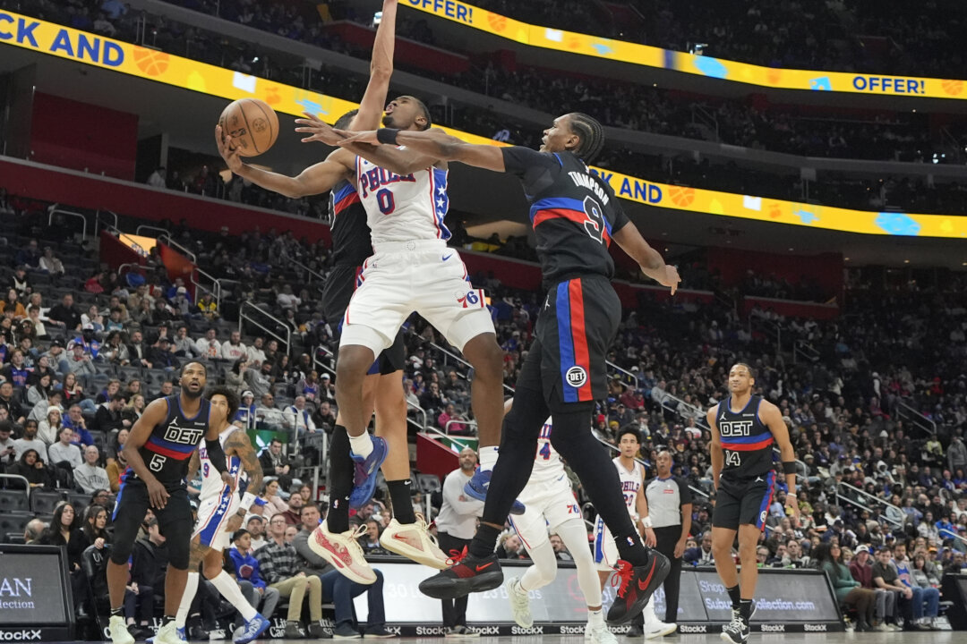 Maxey Scores 28 as 76ers Rout Pistons 111–96