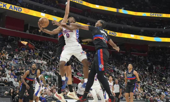 Maxey Scores 28 as 76ers Rout Pistons 111–96