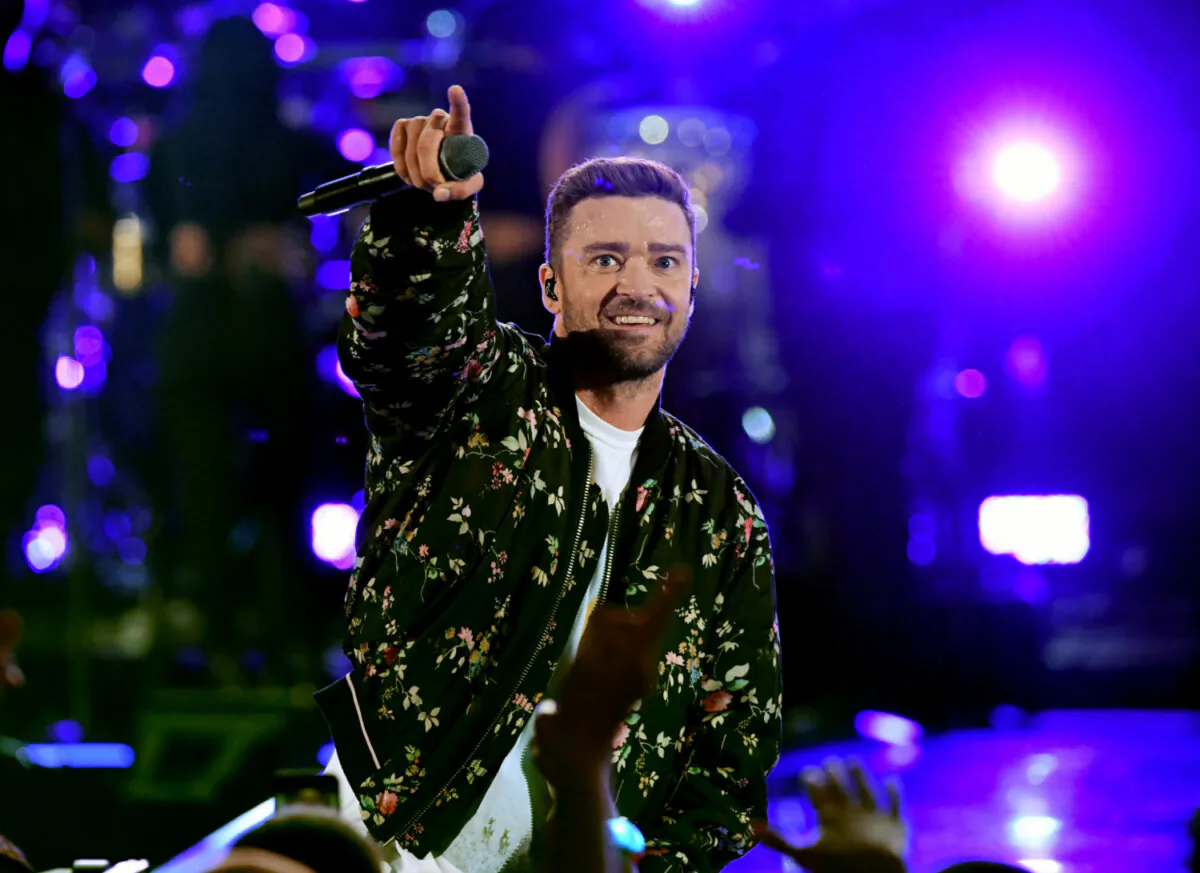 Justin Timberlake performs onstage during the 2018 iHeartRadio Music Festival at T-Mobile Arena in Las Vegas, Nev., on Sep. 22, 2018. (Kevin Winter/Getty Images)