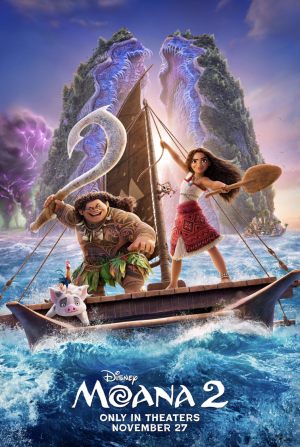 Promotional poster for "Moana 2." (Walt Disney Animation Studios)