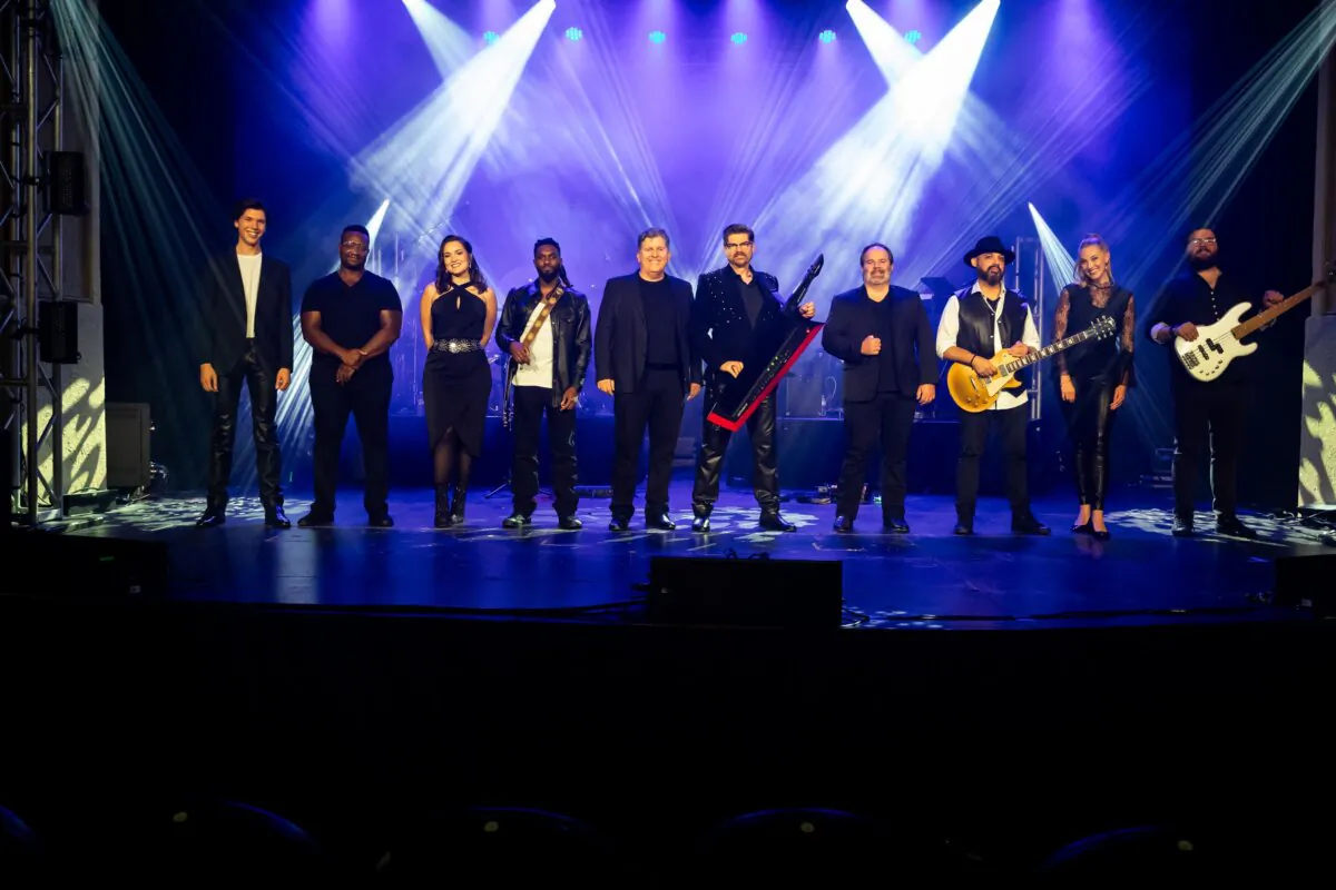 Line up of performers in the upcoming stage musical "He Rules the World." Kevin Sorbo is producing and narrating. (Courtesy of He Rules the World)