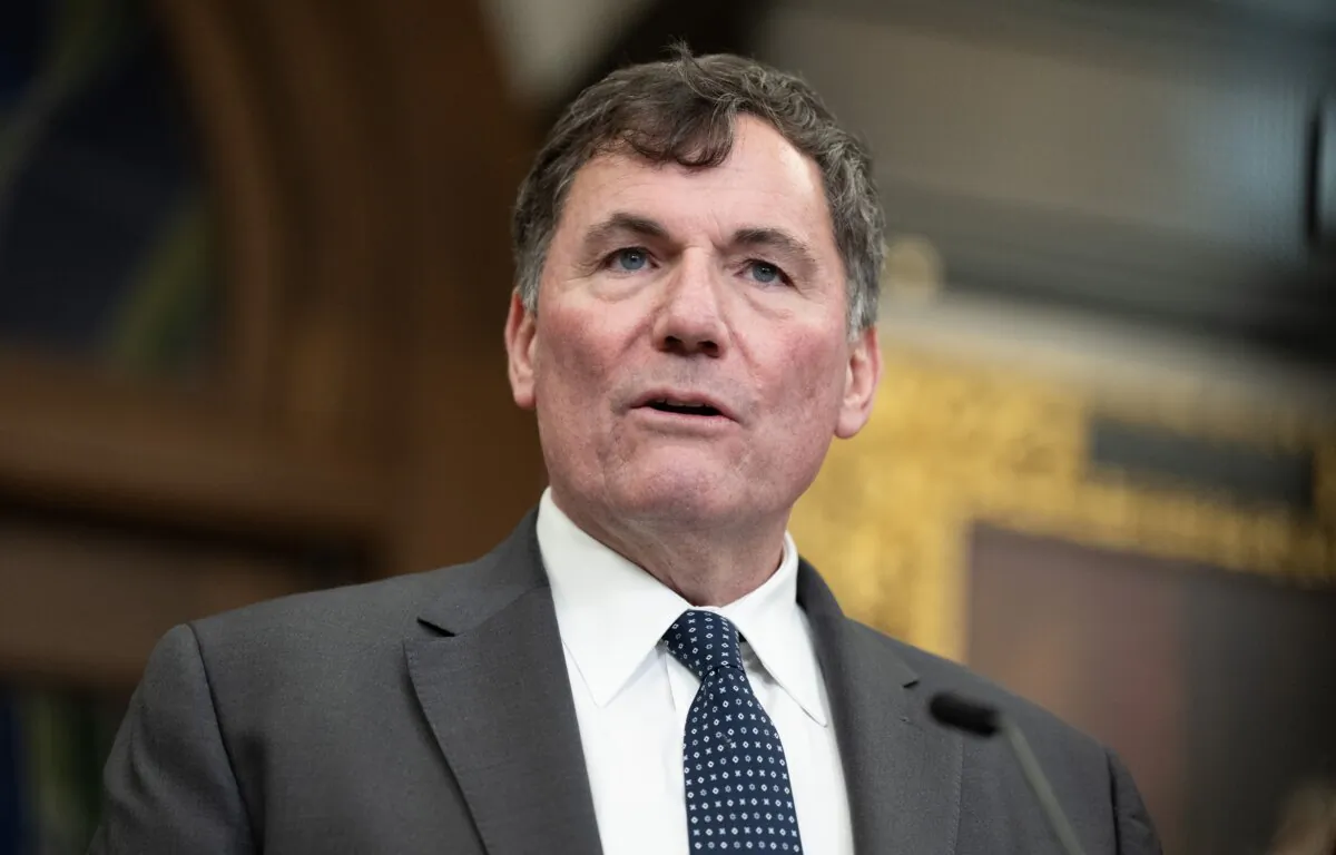 Now Minister of Finance Affairs LeBlanc speaks with reporters in Ottawa, on Dec. 2, 2024. (The Canadian Press/Adrian Wyld)