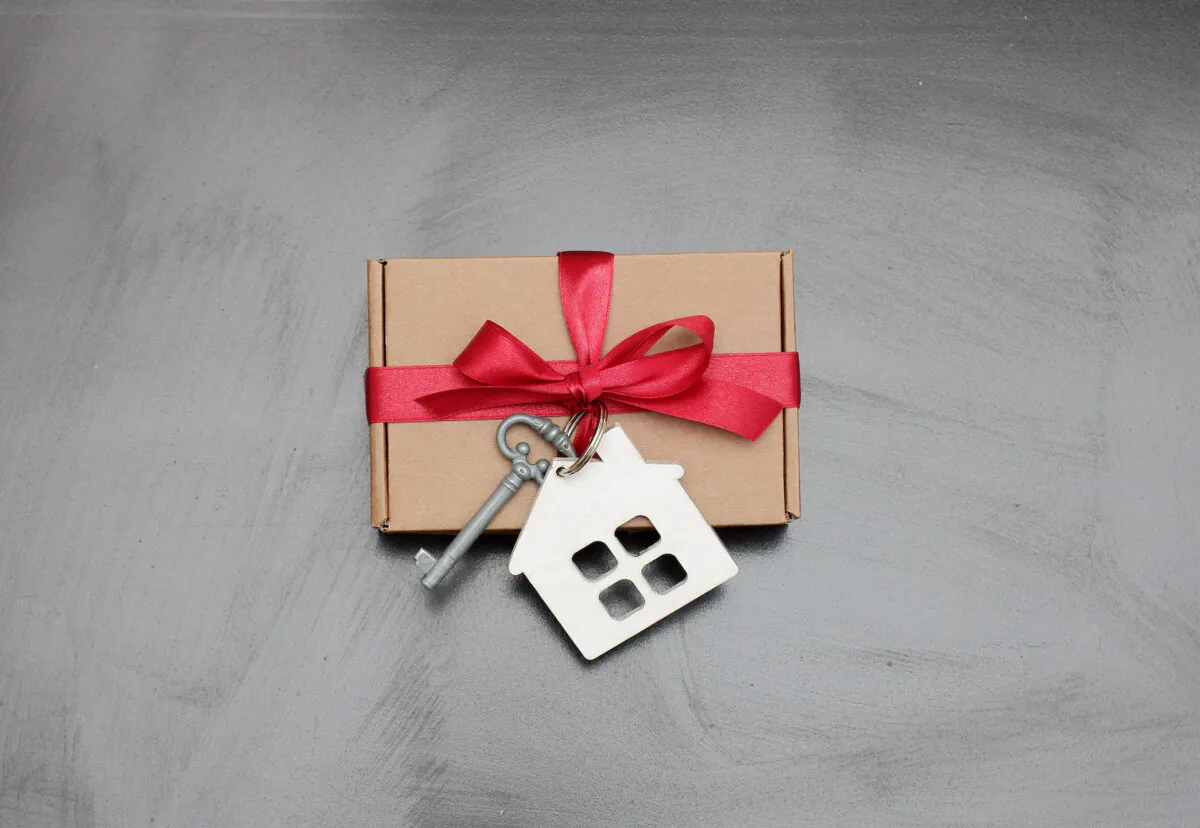 A home is an expensive gift. (azem/Shutterstock)