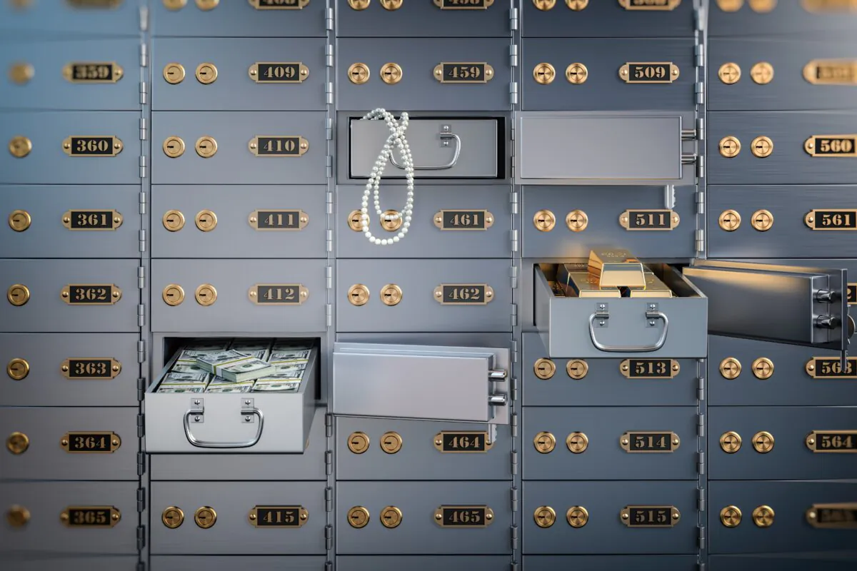 Bank safe deposit boxes have been around for decades. (Maxx-Studio/Shutterstock)