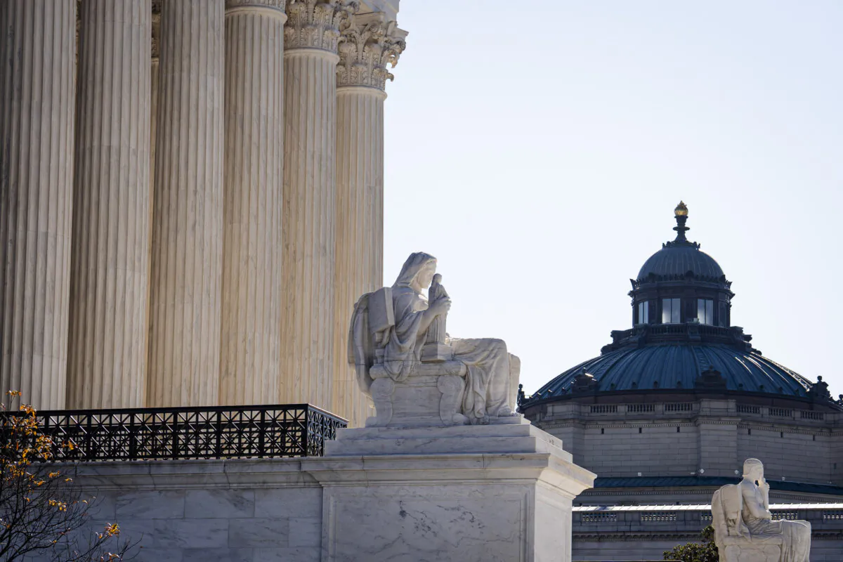 The U.S. Supreme Court in Washington on Dec. 2, 2024. (Madalina Vasiliu/The Epoch Times)