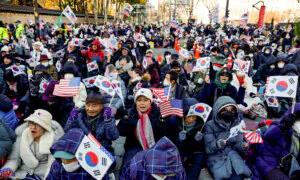 Supporters of South Korean President Rally Before Key Impeachment Vote