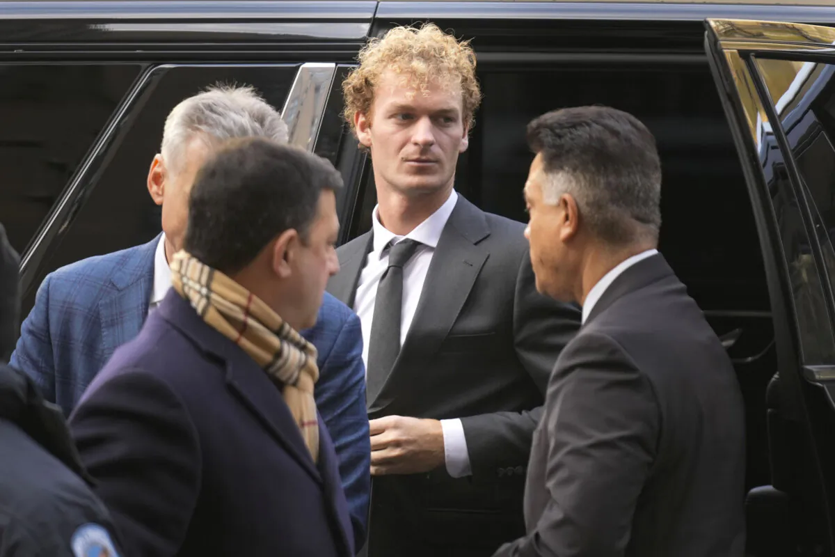 Daniel Penny arrives to the courthouse in New York on Dec. 5, 2024. (Seth Wenig/AP Photo)