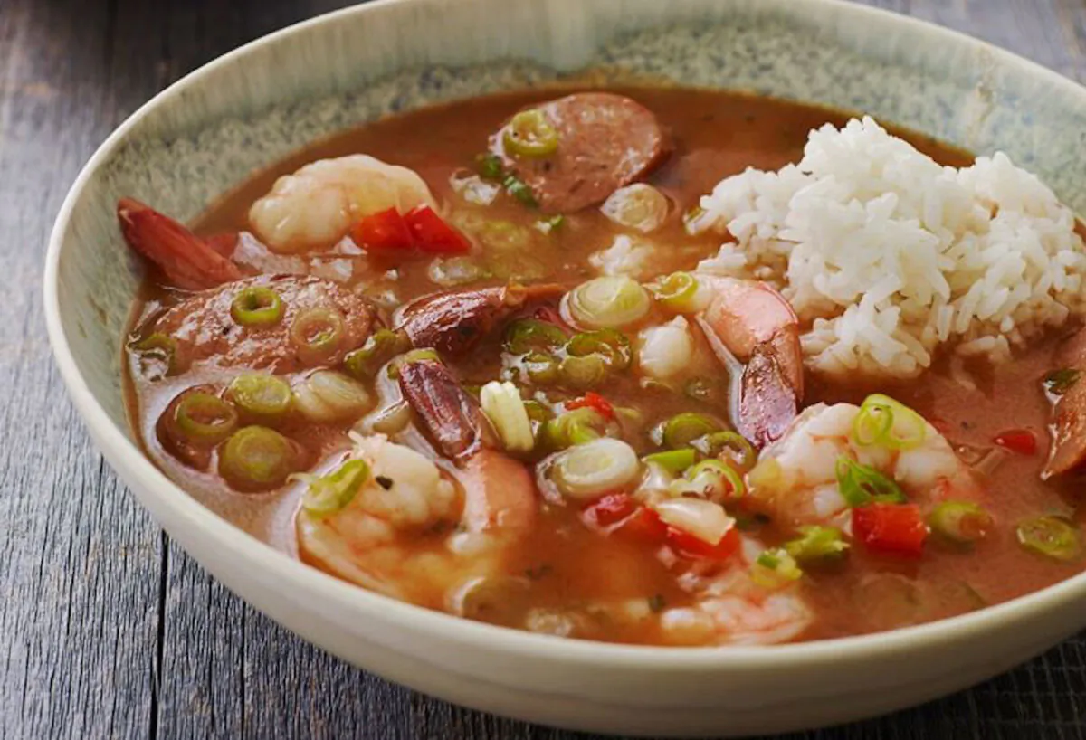 Gumbo is authentic New Orleans cuisine. (Photo courtesy of Alexandra Grablewski, Chronicle Books, 2018)