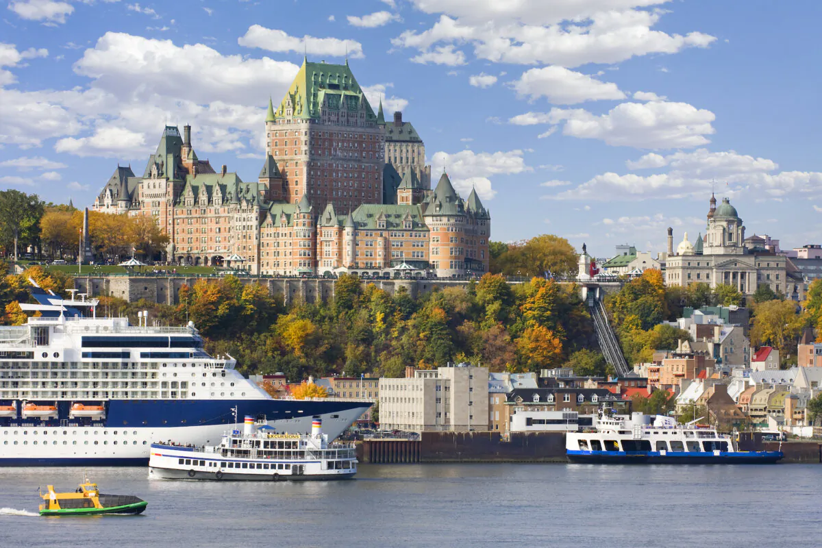 Chateau Frontenac in Quebec City. (Dreamstime/TNS)