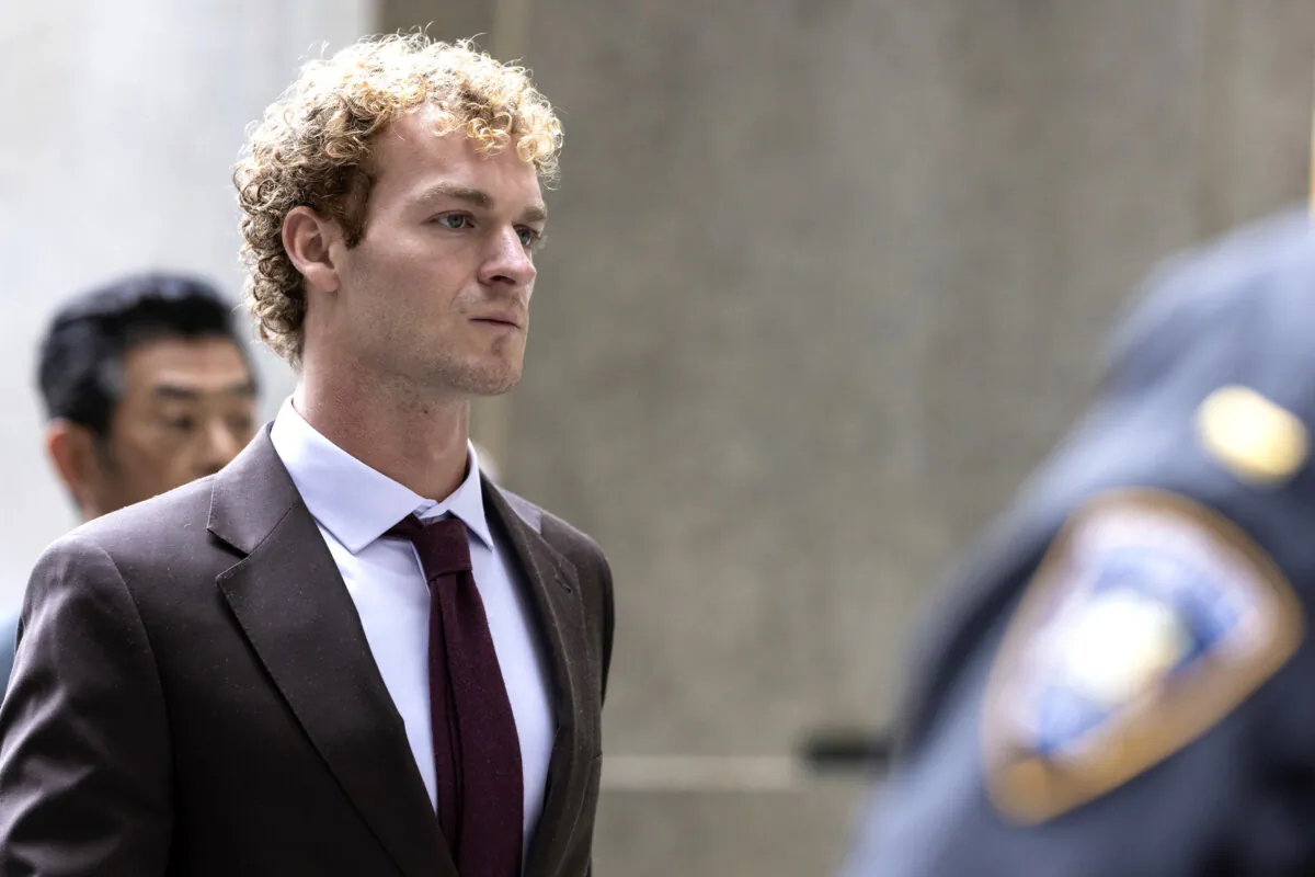 Daniel Penny arrives at criminal court in New York City on Dec. 9, 2024. (Stefan Jeremiah/AP Photo)