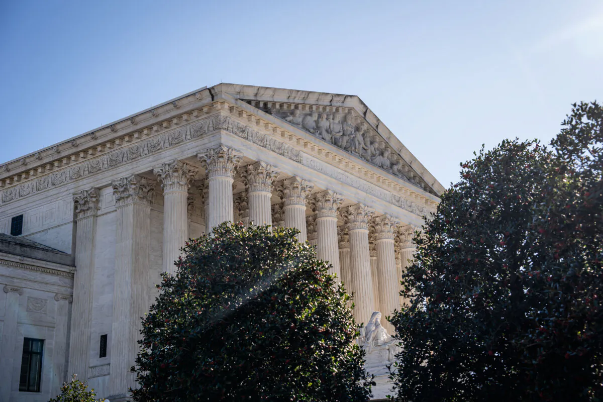 The U.S. Supreme Court in Washington on Dec. 2, 2024. (Madalina Vasiliu/The Epoch Times)