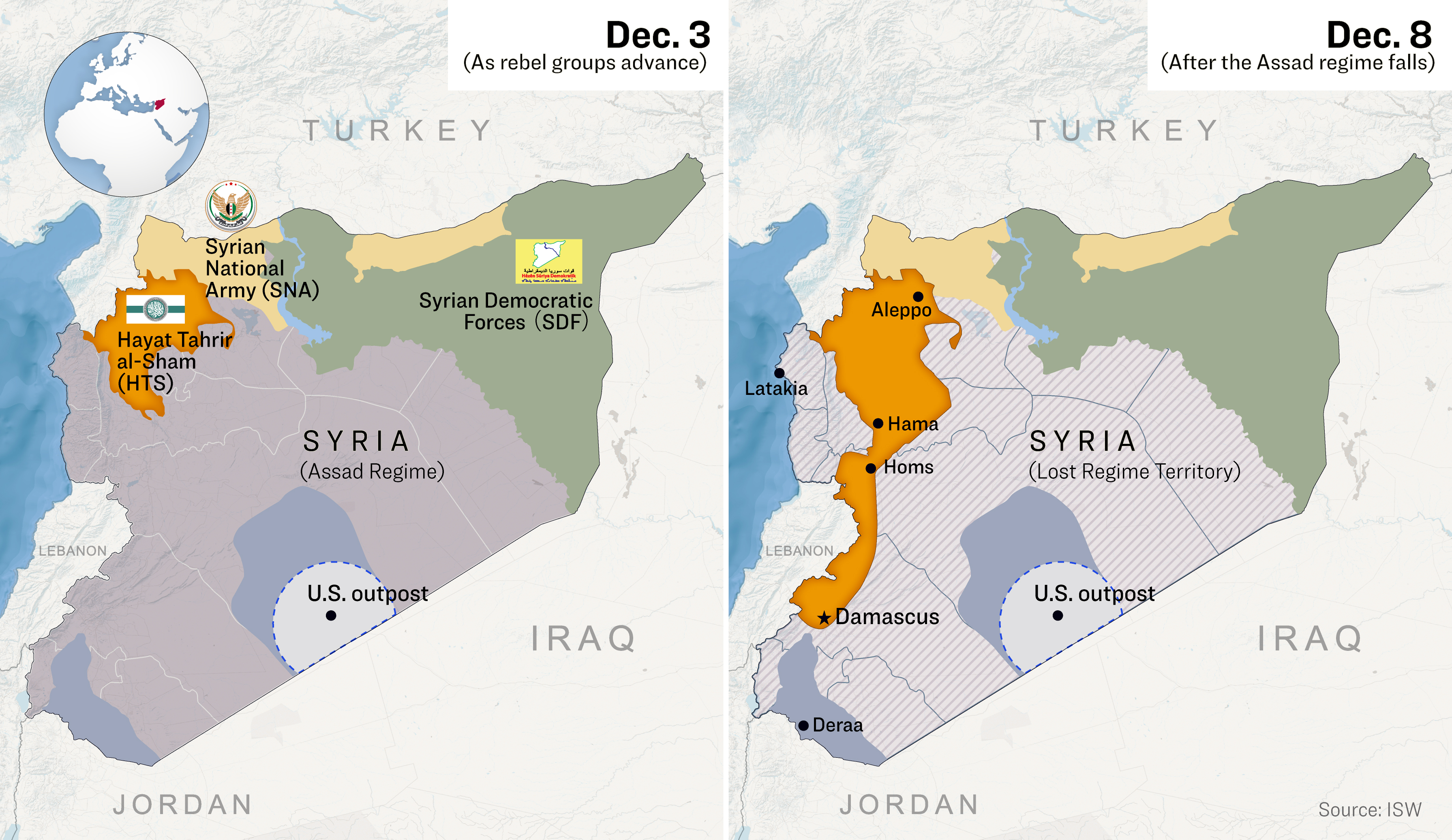 Who Are the Terror Groups That Now Control Syria?