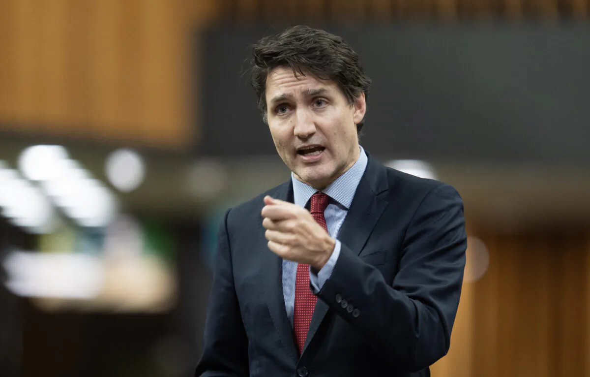 Prime Minister Justin Trudeau responds to questions from the opposition during Question Period, on Dec. 10, 2024 in Ottawa. (The Canadian Press/Adrian Wyld)