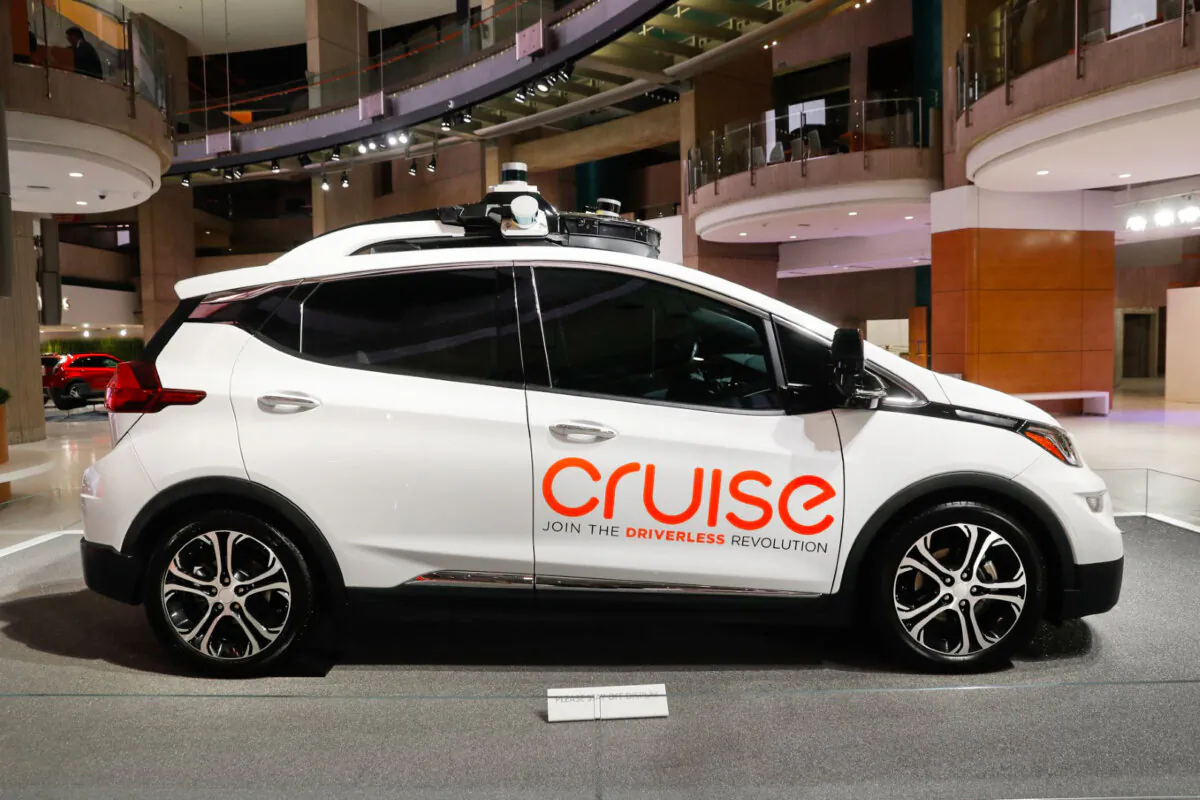 General Motor's autonomous Bolt EV, in Detroit on Jan. 16, 2019. (Paul Sancya/AP Photo)