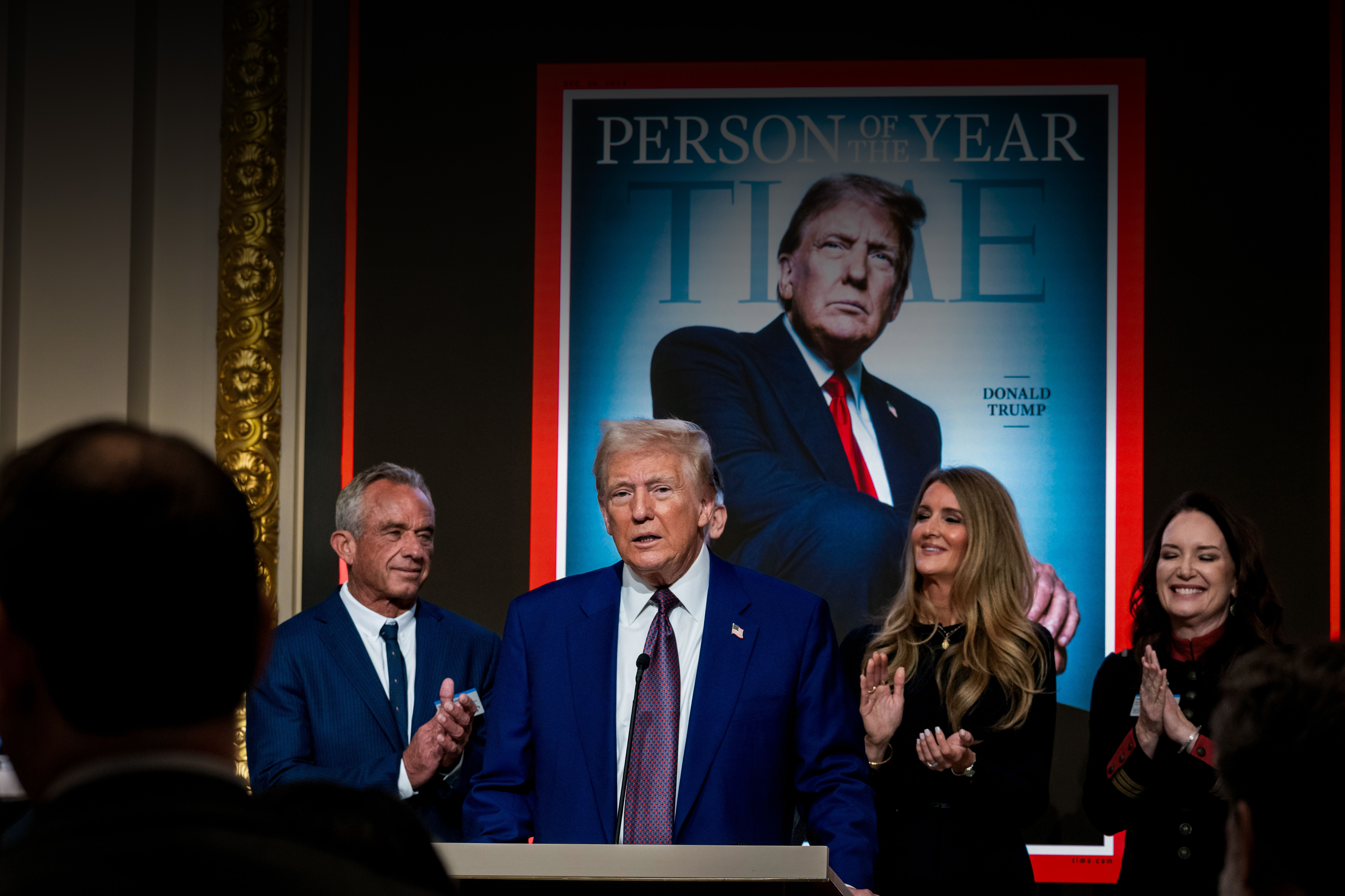 Day in Photos: ‘Person of the Year,’ Moment of Silence, and a Trip in a Blizzard