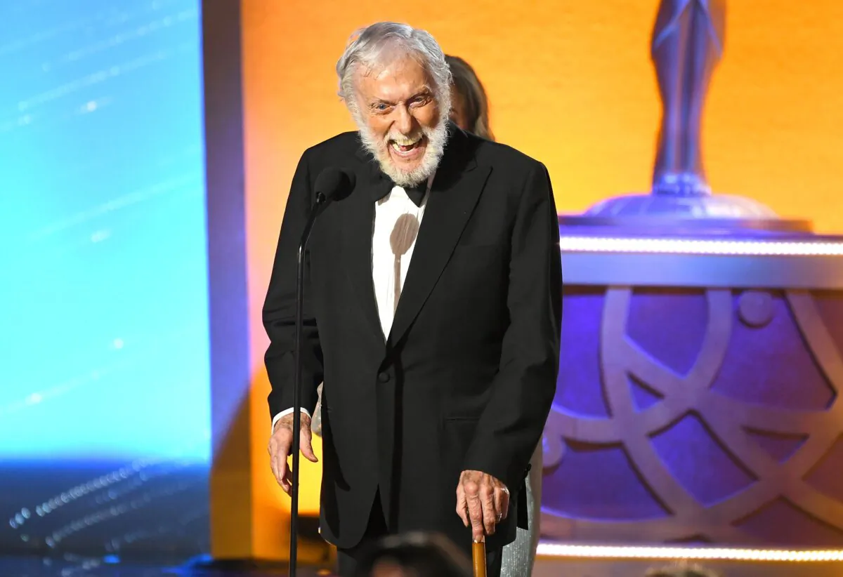 Dick Van Dyke attends the 51st Annual Daytime Emmys Awards at The Westin Bonaventure Hotel & Suites in Los Angeles on June 7, 2024. (Alberto E. Rodriguez/Getty Images)