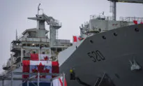 New Military Vessel Launched in BC Bears Illustrious Naval Name