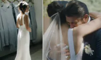 Bride Surprises Father by Wearing Late Mother’s Wedding Dress: VIDEO