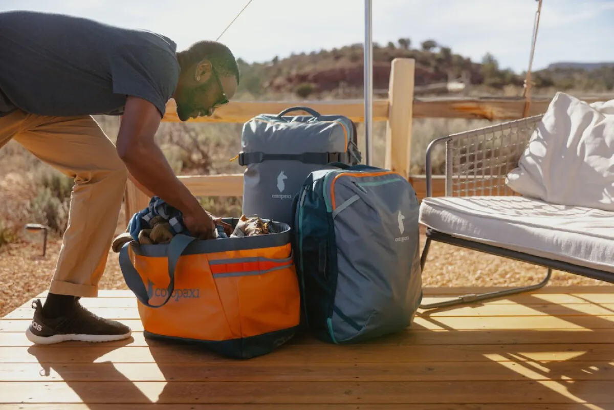 Cotopaxi's Allpa 35L Travel Pack is lightweight and comes in a variety of colors. (Photo courtesy of Cotopaxi)