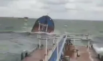 Russian Tanker Splits in Storm, Spilling Oil Into Kerch Strait