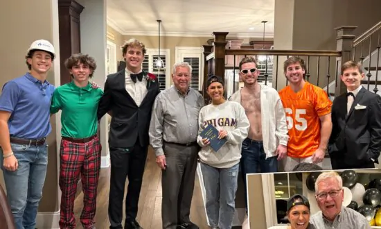 Grandkids Surprise 80-Year-Old Grandpa by Dressing Like Him From Different Eras of His Life: VIDEO