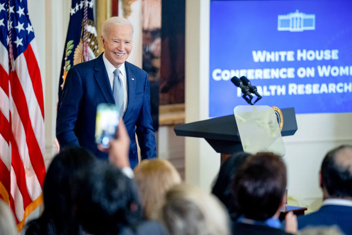 President Joe Biden speaks in the East Room of the White House in Washington on Dec. 11, 2024. (Andrew Harnik/Getty Images)