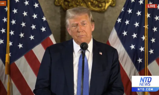 Trump Delivers Remarks to Media at Mar-a-Lago