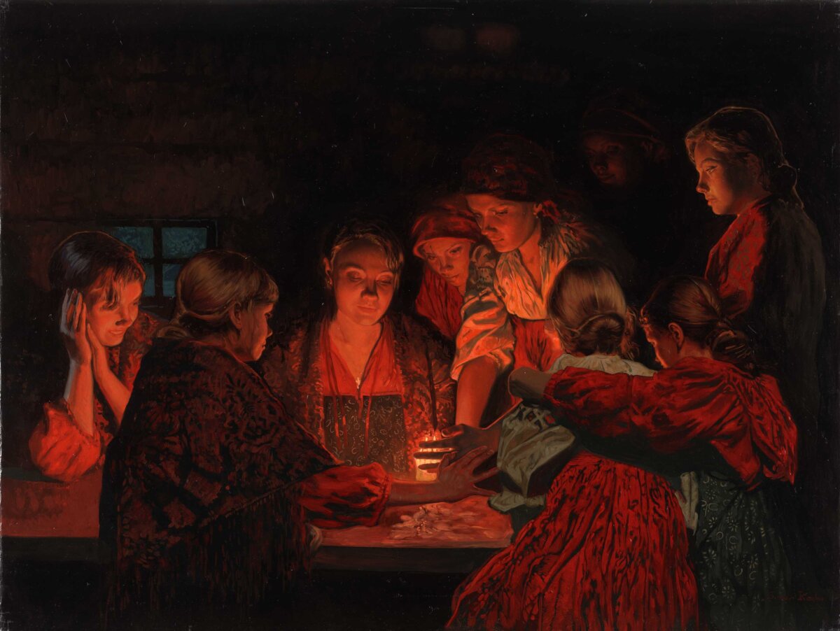 “Christmas Divination,” 2008, by Simon Kozhin.