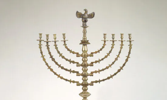The National Menorah Is Lit on the National Mall in Washington