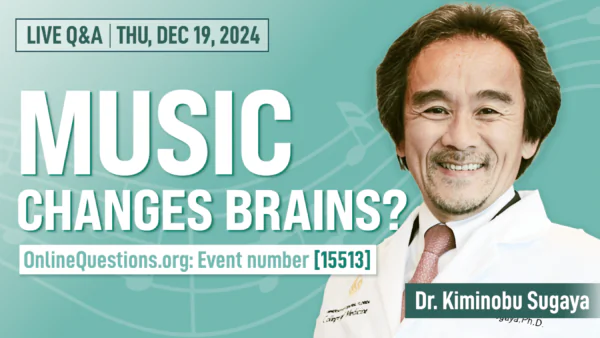 [LIVE at 12/19 1PM ET]  Which Music Makes us Smarter? – Neuroscientist Reveals