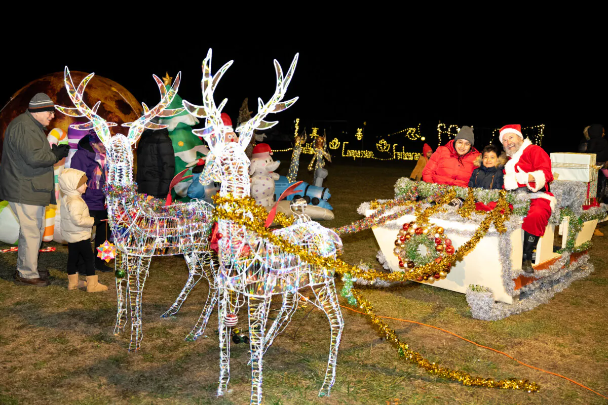 The second annual Christmas Market and Winter Wonderland at New Century in the town of Deerpark, N.Y., on Dec. 6, 2024. (Larry Dye/The Epoch Times)