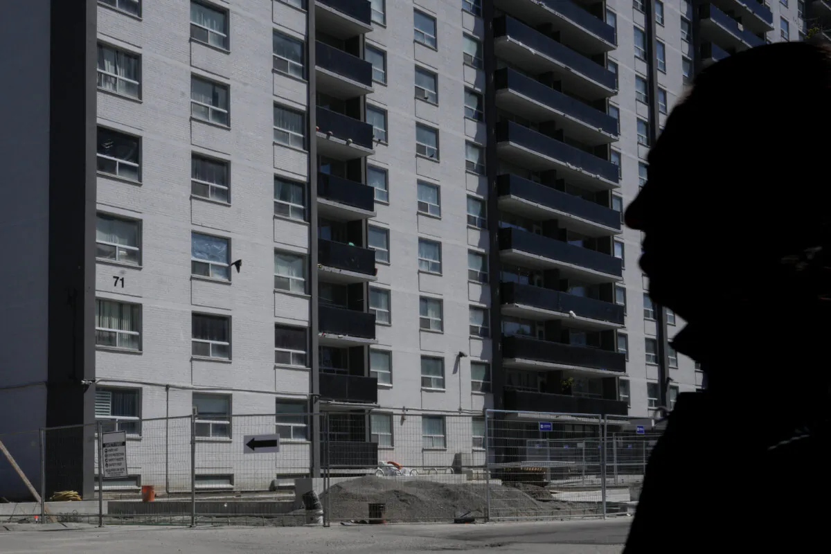 An apartment building in Toronto in a file photo. (The Canadian Press/Chris Young)