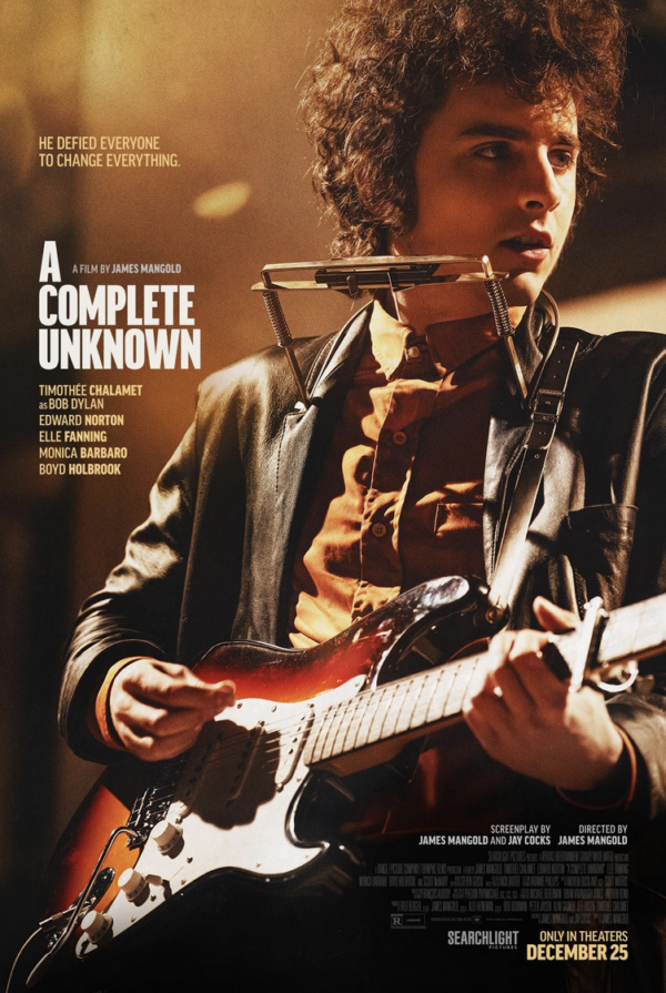Promotional poster for "A Complete Unknown." (Searchlight Pictures)