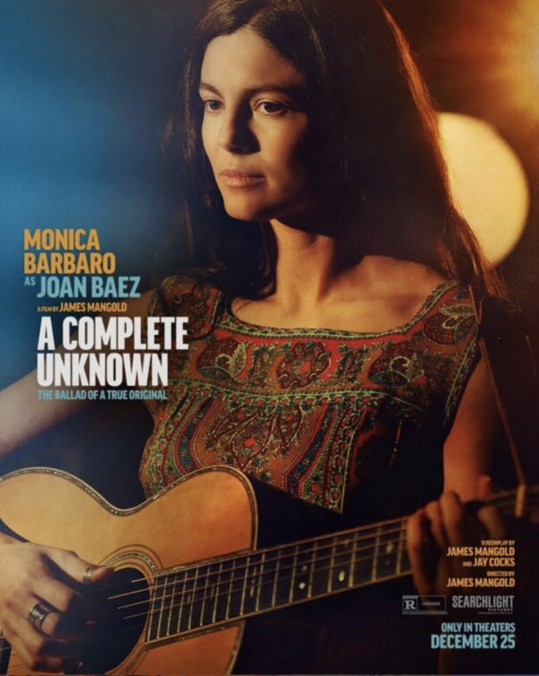 Promotional poster for "A Complete Unknown." (Searchlight Pictures)