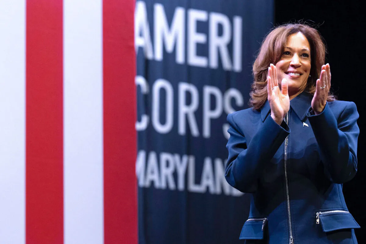 Vice President Kamala Harris speaks to students and recent graduates at Prince George's Community College, in Largo, Md., on Dec. 17, 2024. (Jacquelyn Martin/AP Photo)