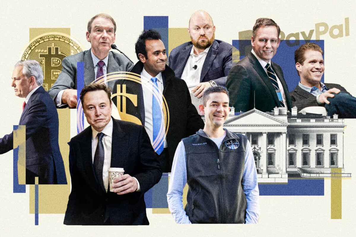 (Illustration by The Epoch Times, Getty Images, TechCrunch/CC)