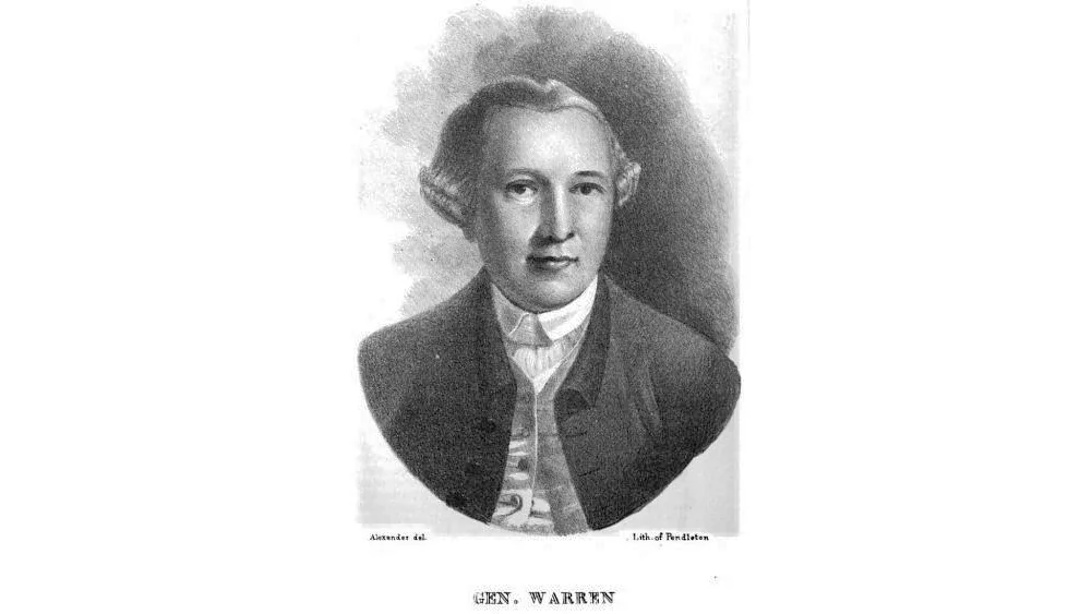 A portrait of Dr. Joseph Warren from the Boston Monthly Magazine, 1826. He was the author of the Suffolk Resolves. (Public Domain)