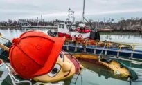 Theodore Too Tugboat Partially Sinks at Ontario Dock