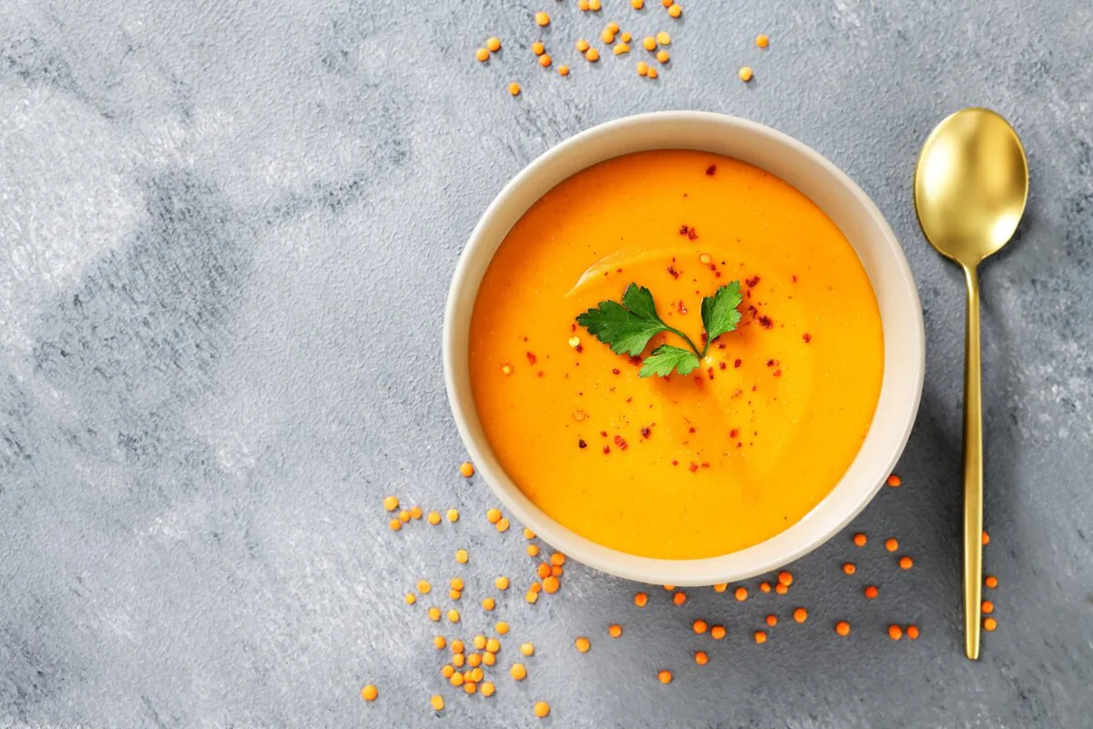 Soup pureed smooth is delicate and full of flavor. (nelea33/Shutterstock)