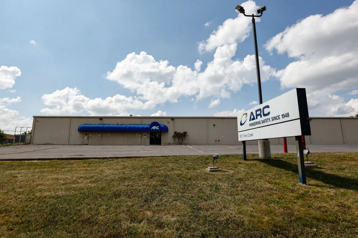 An ARC Automotive, Inc. manufacturing facility in Knoxville, Tenn., on Sept. 8, 2023. (Wade Payne/AP Photo)