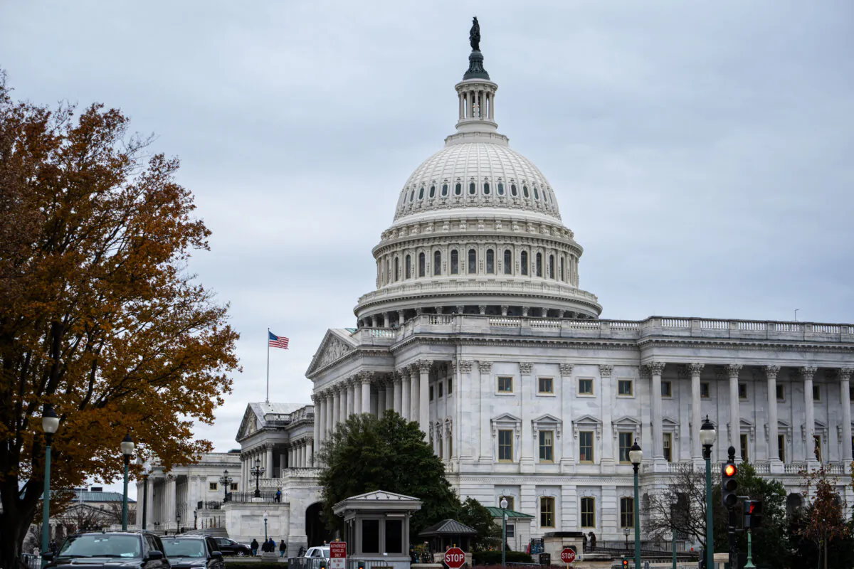 The U.S. Capitol building in Washington on Dec. 18, 2024. (Madalina Vasiliu/The Epoch Times) 