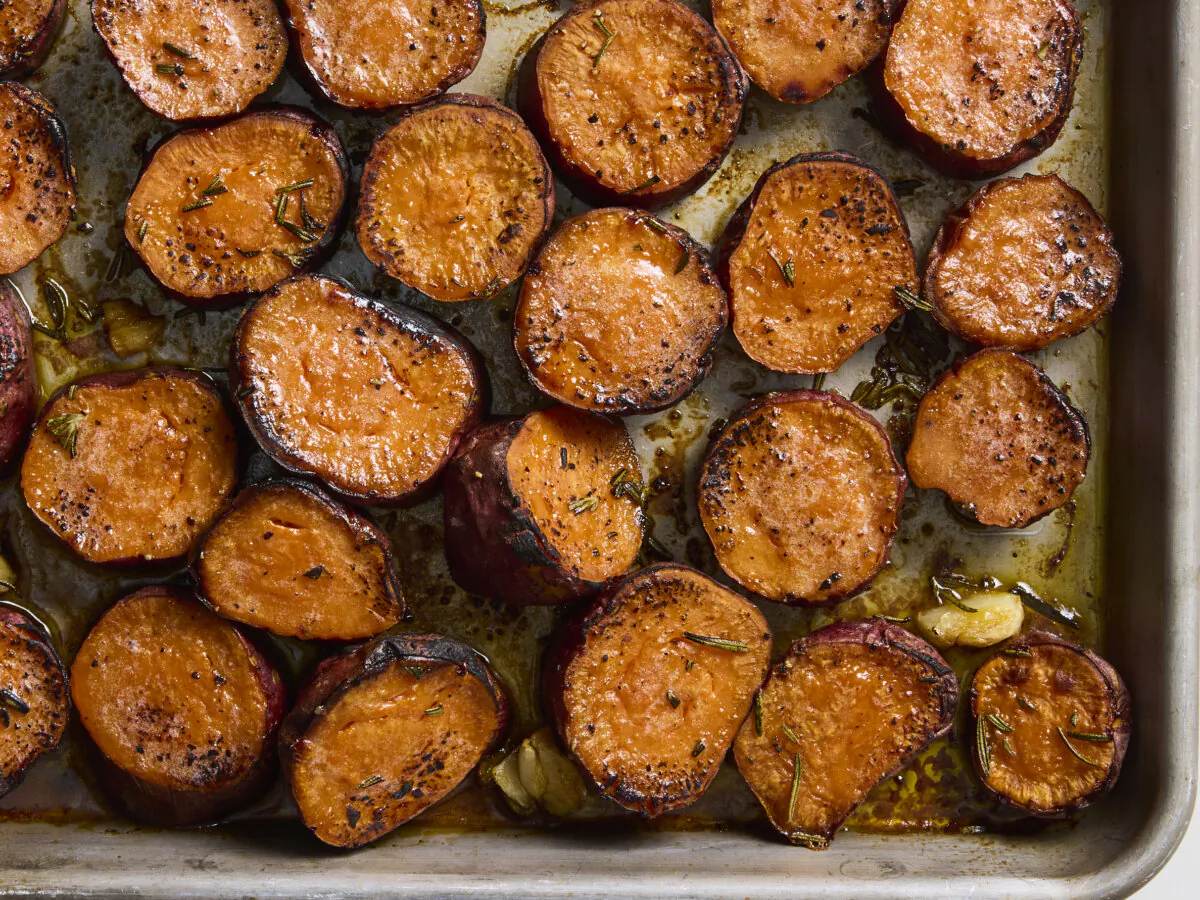 Crispy outside plus ultra-creamy inside equals your new signature sweet potato. (Erik Bernstein/TCA)