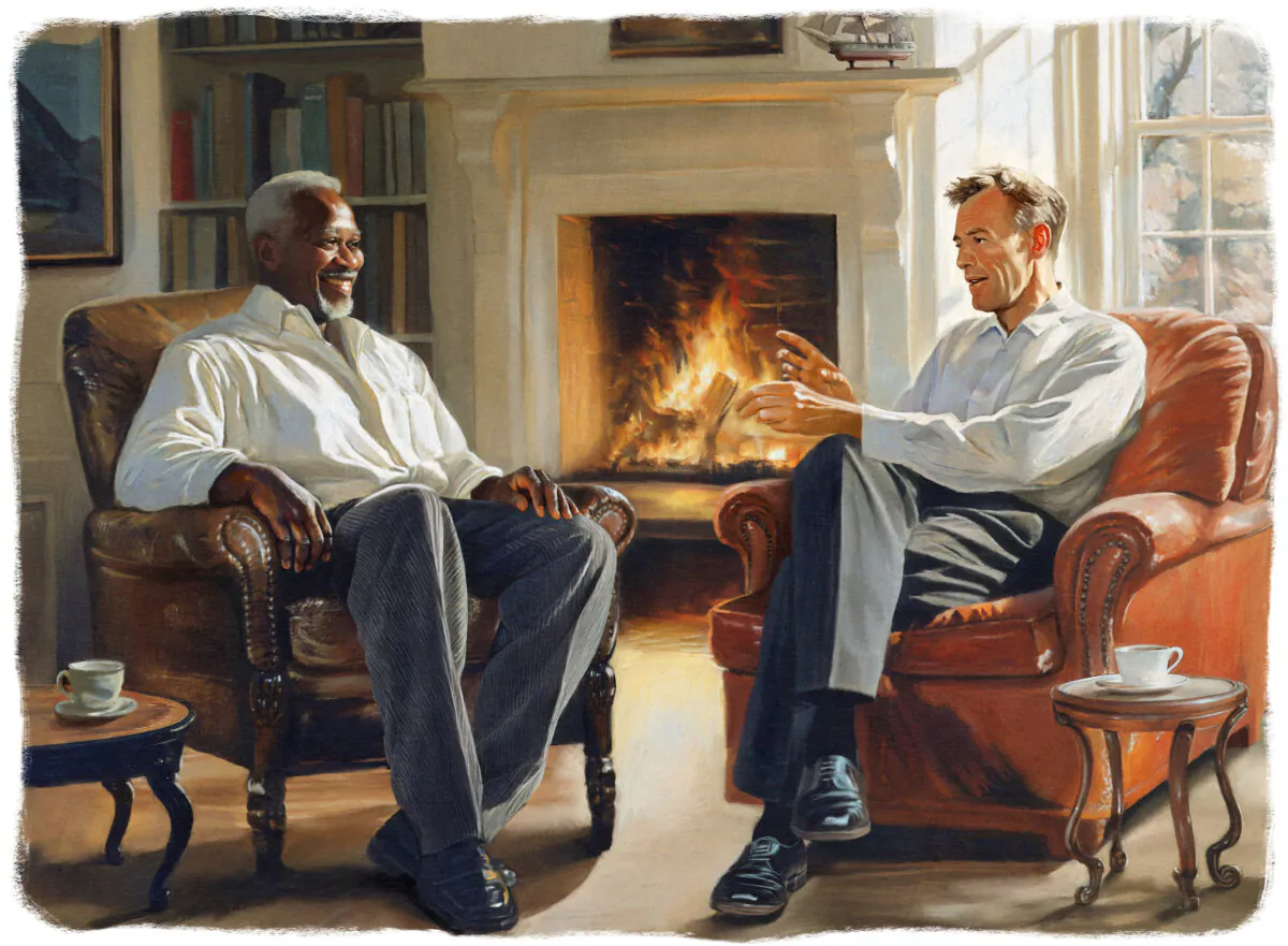 Deep relationships are built upon deep conversations. (Biba Kayewich)