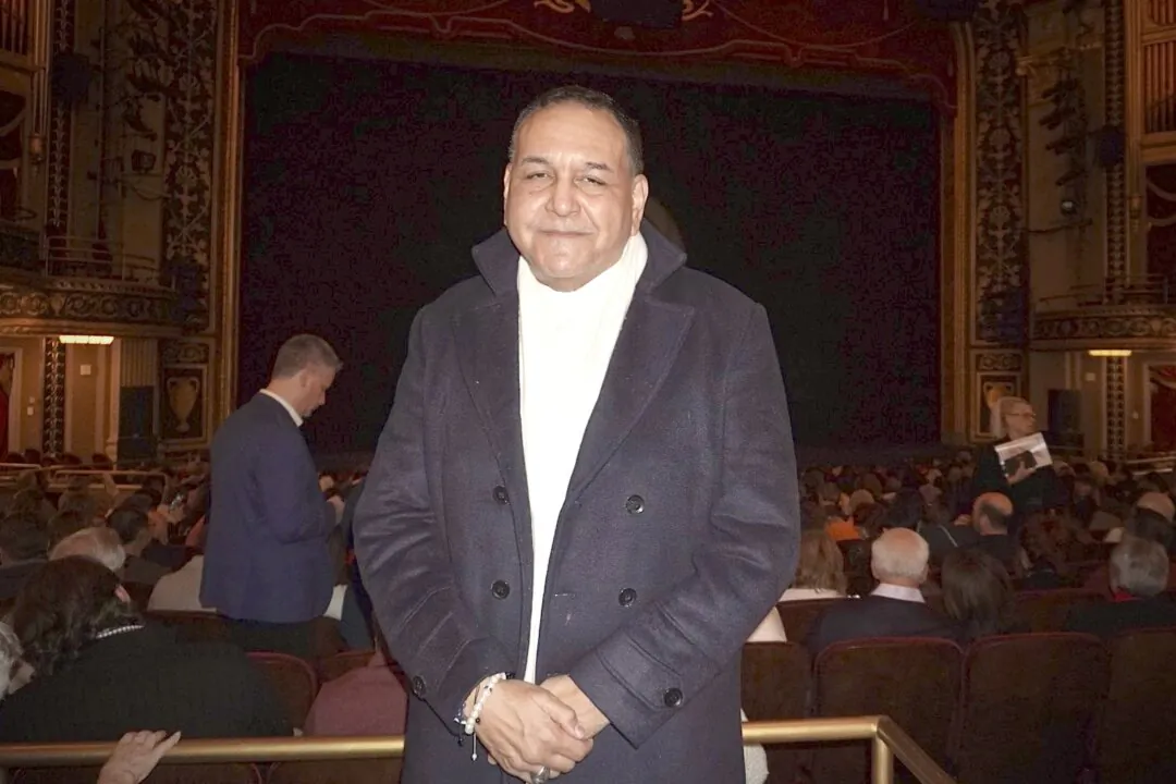 Dr. Ariel Baez enjoyed Shen Yun Performing Arts' matinee at the Performing Arts at the Palace Theater, in Waterbury, on Dec. 28, 2024. (Nanyu Lin/The Epoch Times)